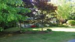 Nicely Landscaped Front Yard in Lincoln, NH